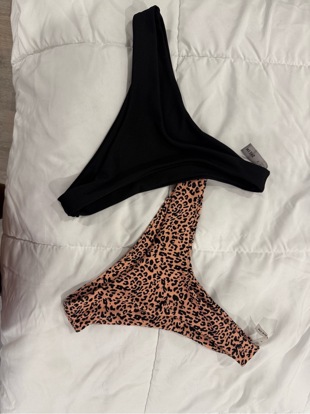 2 pair bathing suit bottoms